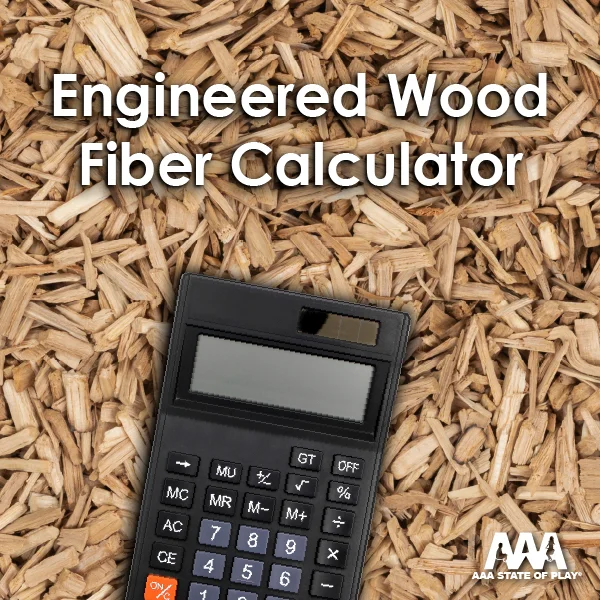 Engineered Wood Fiber Calculator