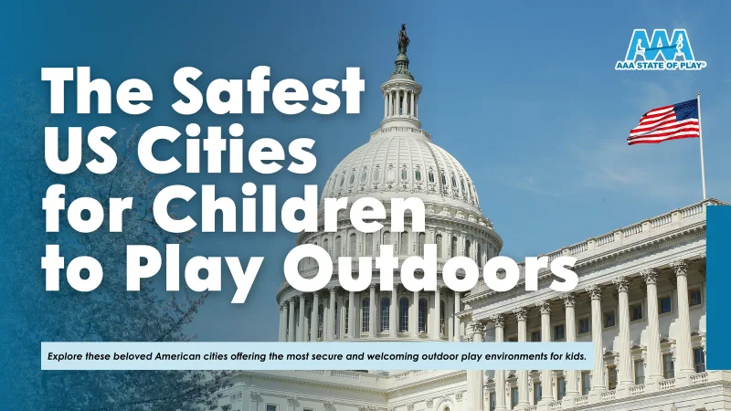 The Safest US Cities for Children to Play Outdoors
