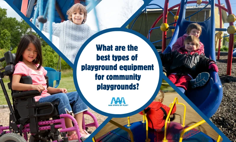 What are the Best Types of Playground Equipment for Community Playgrounds?
