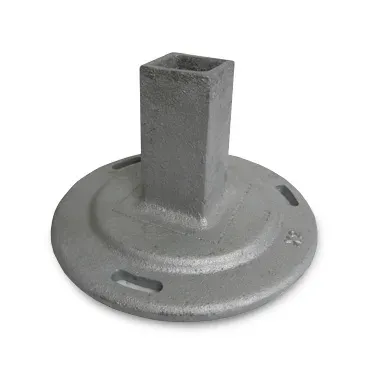 Cast Iron Pedestal Post Mounting Base by DOGIPOT | 1305
