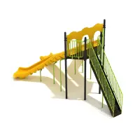 8-feet Split Triple Chute Sectional Slide