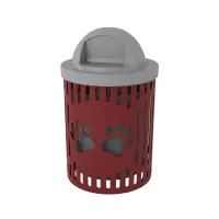 Paws Design Classic Style Trash Receptacle