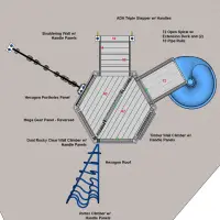 Eiffel Tower Recycled Plastic Play System