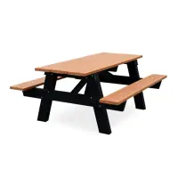 Recycled Plastic A Frame Picnic Table