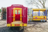 Metro Fire Truck Dramatic Play Vehicle