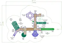 Triple Whammy Playground Structure