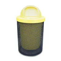 Essentials - Perforated Style Trash Receptacle
