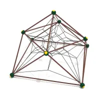 Cosmic Crest Rope Climbing Net