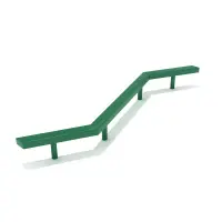 8-foot Zigzag Balance Beam