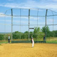 Prefabricated Softball/Baseball Backstop