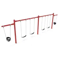 Elite Series 2 Bay – 2 Cantilever Single Post Swing - Surplus