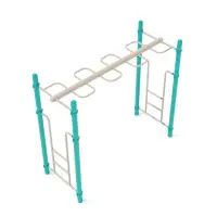 Freestanding Straight Snake Loop Ladder