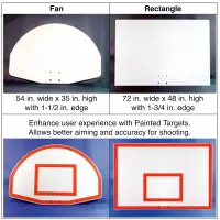 Reinforced Bent Post Backstop