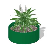 Round Planter
