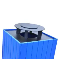 Frog Furnishings Square Top Load Rain Bonnet Lid