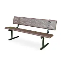 Standard Bench With Back