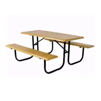 Standard Rectangular Picnic Table Modern