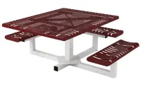 Essentials - ADA Accessible Classic Square Pedestal Table