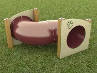 Thru the Tunnel Recycled Plastic Dog Park Play Equipment