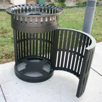 Essentials - Metro Style Trash Receptacle