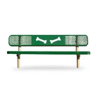 Bones Design 6-feet UltraLeisure Expanded Style Bench with Back