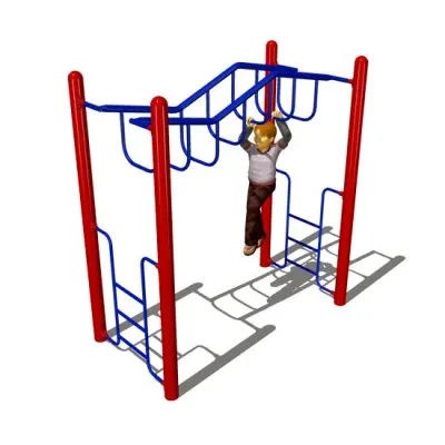 Uplifting Rungs Freestanding Wavy Deep Rung
