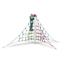 X Pyramid Net Climber 1 (98.5-inch install height)