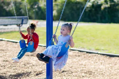 How to Swing on a Swing Set