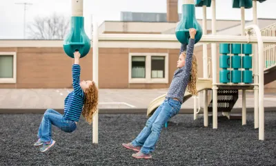 School playground equipment durability standards and certifications