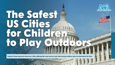176 The Safest Us Cities For Children To Play Outdoors