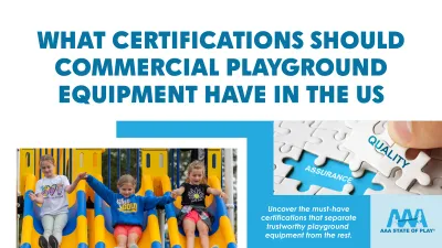 183 What Certifications Should Commercial Playground Equipment Have In The Us