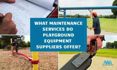 Professional playground equipment maintenance services and packages