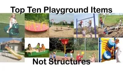 Top Ten Playground Equipment Not Structures