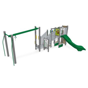 BEARback Recycled Play Structure - Front View