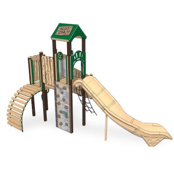 Clubhouse Recycled Playground - Front View