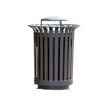 Lexington Trash Receptacle - Front
