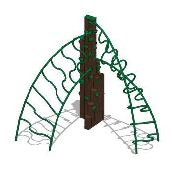 Matterhorn Recycled Arch Climber with Vertical Post 
