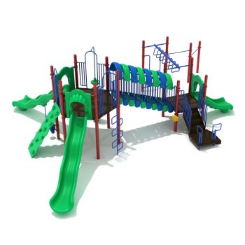 Over the Top Play Structure Front View