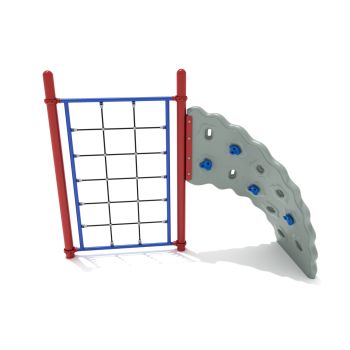 One Panel Rope Challenger Freestanding Climber