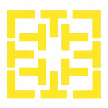 Deluxe Pickleball Court Markers - Set of 12