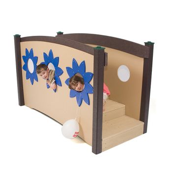 Triple Stepper Bridge with Flower Faces