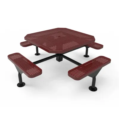 MyTCoat Honeycomb Steel Frame Octagon Table - Thumbnail 2