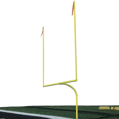 Relaxdays Football Goals, Set Of 2, Garden Play Equipment, Kids & Adults, HWD 110 X 150 X 75 Cm, Metal, Goalposts, Blue, Iron