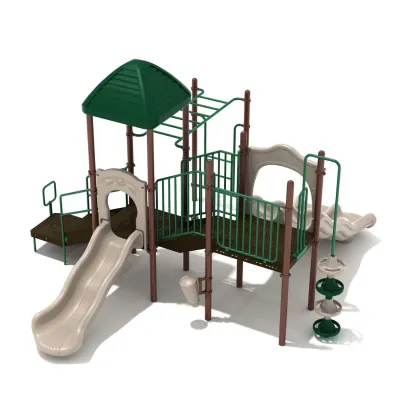 【新品未使用】Misha&Puff Pewter Playground 2y Compact Elementary School Level Play System - Grays Harbor Play System