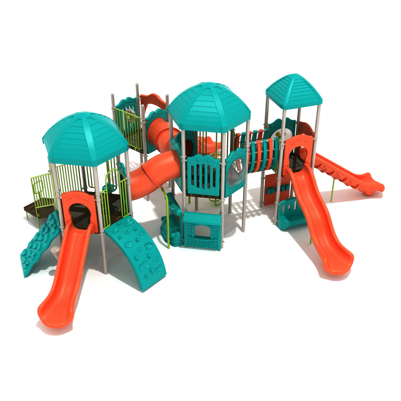 Safe Steel and Plastic Structure Suitable for Multiple Age Groups