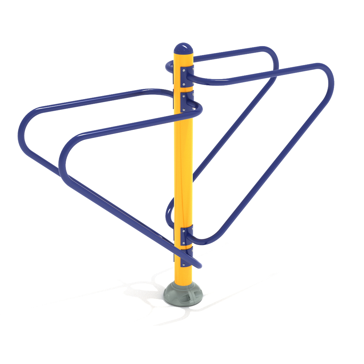 Double Dip Station Outdoor Fitness by Playground Equipment