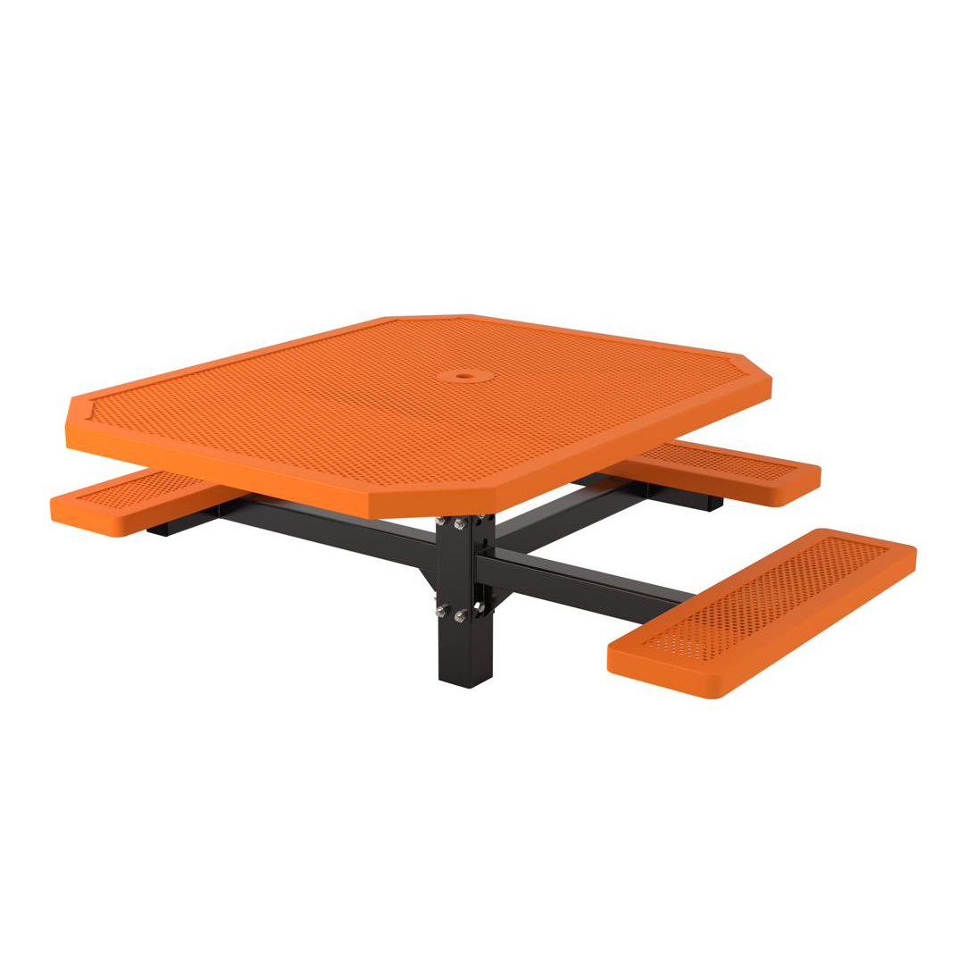 T46INNVPED-3SADA | ADA Accessible Innovated Octagon Pedestal Table