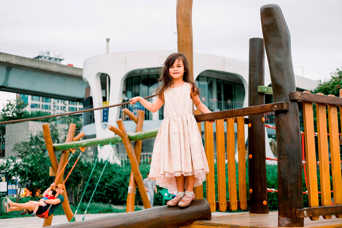 Modern Themed Playground Equipment