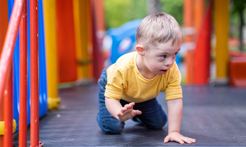 Inclusive accessible playground design for children with disabilities